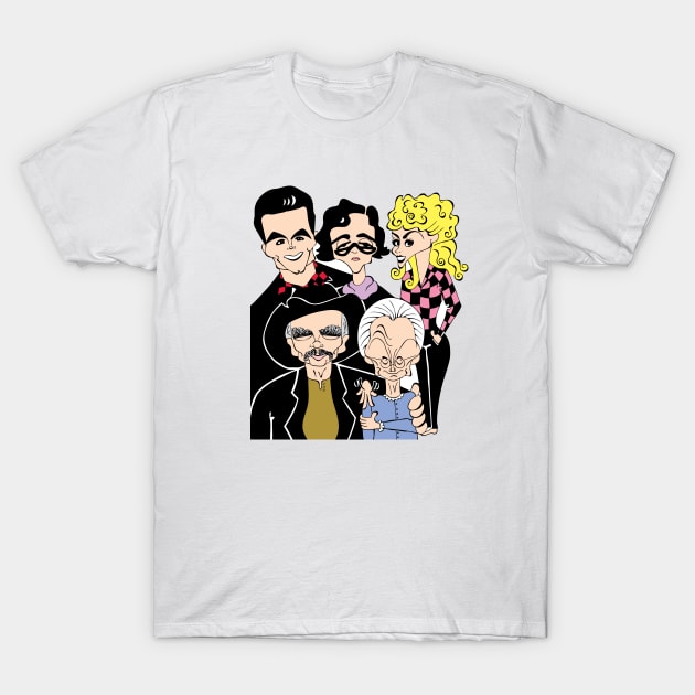 CLASSIC SITCOM - THE BEVERLY HILLBILLIES FAN ART T-Shirt by cartoonistguy